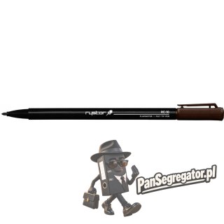 Flamaster RC-10/E 1mm brązowy 445-009 RYSTOR