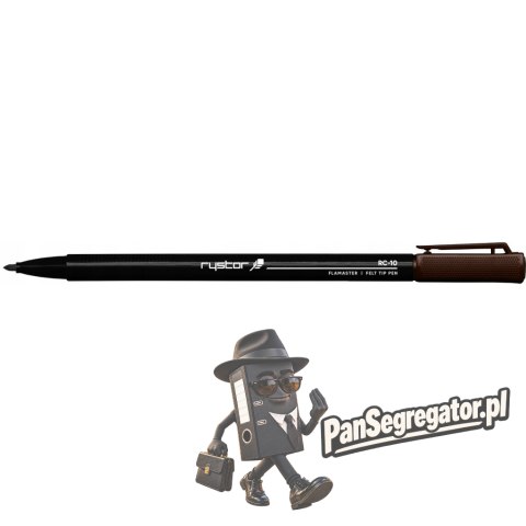 Flamaster RC-10/E 1mm brązowy 445-009 RYSTOR