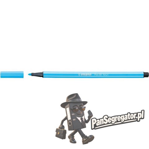Flamaster STABILO PEN 68/031 neonowy niebieski