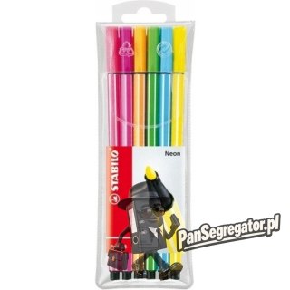 Flamaster STABILO PEN 6806-1 6szt fluo