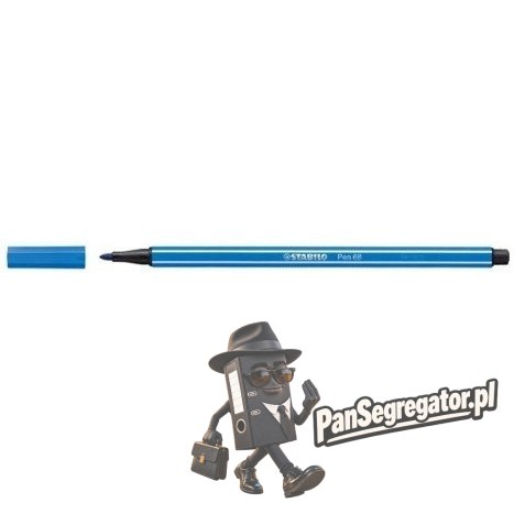 Flamaster STABILO PEN 68/41 ciemnobłękitny