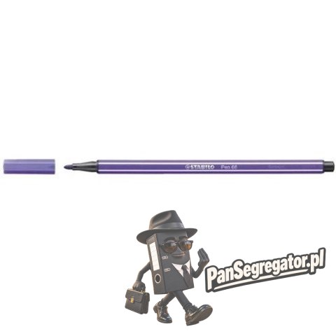 Flamaster STABILO PEN 68/55 fioletowy