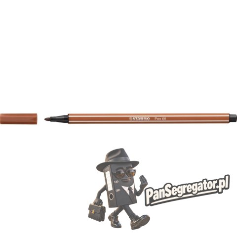 Flamaster STABILO PEN 68/75 jasny brąz/sjena
