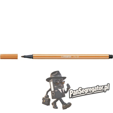 Flamaster STABILO PEN 68/89 ciemna ochra
