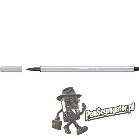 Flamaster STABILO PEN 68/94 jasno szary