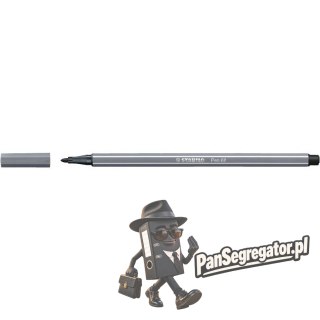 Flamaster STABILO PEN 68/96 ciemno szary