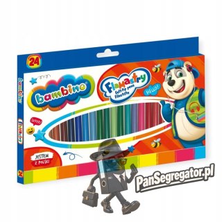 Flamastry BAMBINO 24kol. standard ST. MAJEWSKI