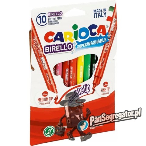 Flamastry BIRELLO 10k-dwus. CARIOCA 160-1462