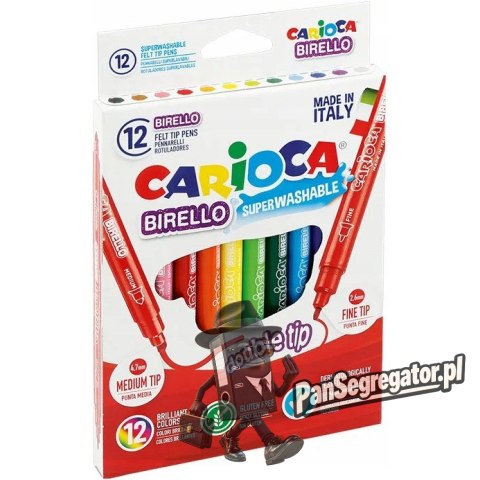 Flamastry BIRELLO 12k-dwus. CARIOCO 41457 160-1463