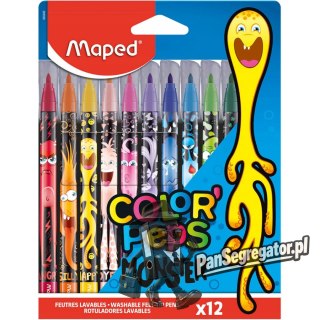 Flamastry Colorpeps monster 12 szt. 845400