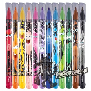 Flamastry Colorpeps monster 12 szt. 845400