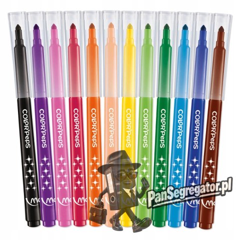 Flamastry MAPED COLORPEPS 12kolorów 845020