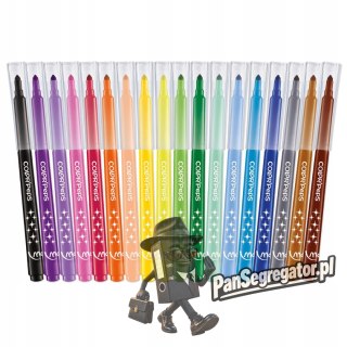 Flamastry trójkątne MAPED COLORPEPS 18kolorów 845021