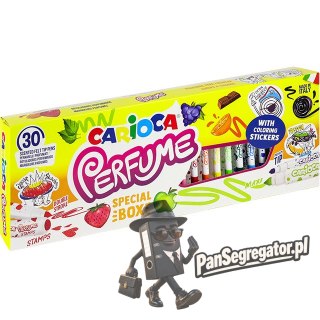 Flamastry zapachowe CARIOCA Perfume Special 30szt + naklejki (43530) 160-2348