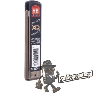 Grafity do ołówka automatycznego XQ 0.7mm HB DONG-A