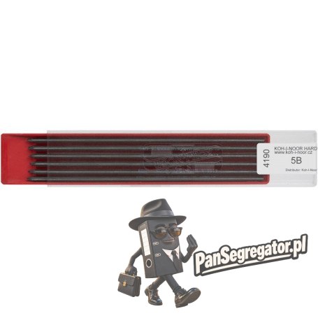 Grafity do ołówków automatycznych 5B 2mm (12szt.) 4190 KOH-I-NOOR