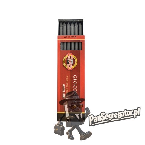 Grafity do ołówków mechanicznych 2B 5.6mm (6szt.) 4865 KOH-I-NOOR