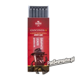 Grafity do ołówków mechanicznych 6B 5.6mm do KUBUSIA (6szt.) 4865 KOH-I-NOOR