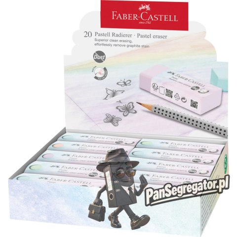 Gumka DUST-FREE ECO pastelowa 187392 Faber-Castell