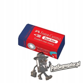 Gumka DUST FREE mix kolorów pastelowych 187221 FC FABER CASTELL
