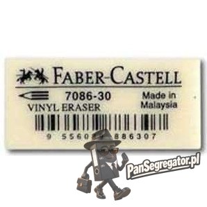 Gumka do ołówków biała (30) 7086-30 FC188730 FABER CASTEL