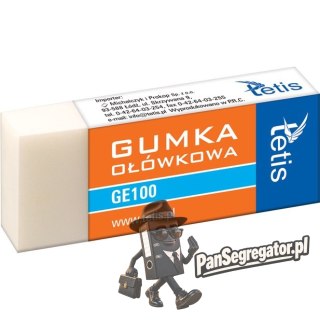 Gumka ołówkowa GE100 TETIS