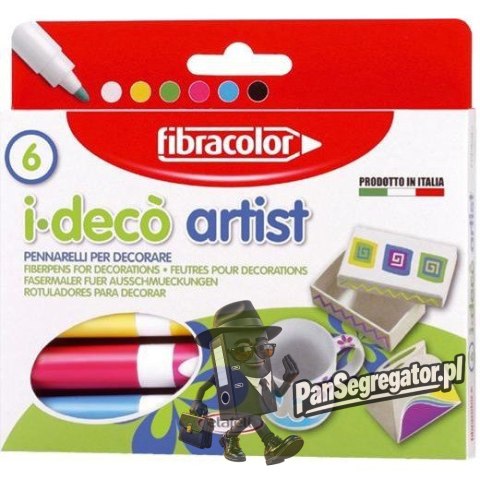 Mazaki I-DECO ARTIST *6 1103 FIBRACOLOR