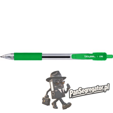 Pióro BOY-GEL BG-001/D zielone RYSTOR 422-003