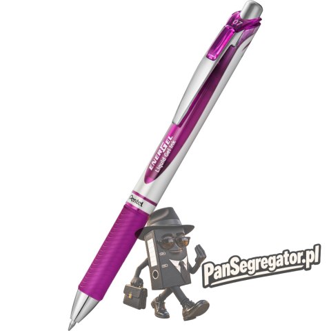Pióro kulkowe ENERGEL BL77 magenta 0,7mm PENTEL
