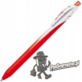 Pióro kulkowe EnerGel 0,7mm BL437-B czerwone PENTEL
