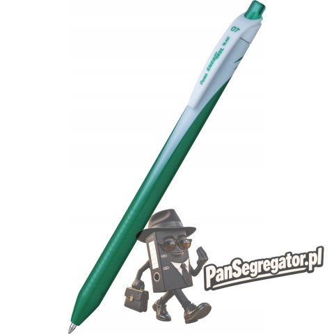 Pióro kulkowe EnerGel 0,7mm BL437-D zielone PENTEL
