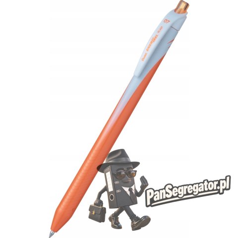 Pióro kulkowe EnerGel 0,7mm BL437-F pomarańczowe PENTEL