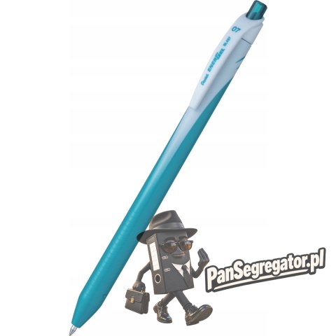 Pióro kulkowe EnerGel 0,7mm BL437-S3 turkusowe PENTEL