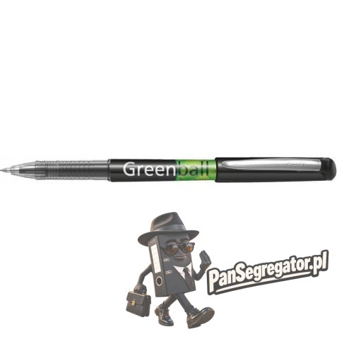Pióro kulkowe GREENBALL BG czarny BL-GRB7-B-BG PILOT