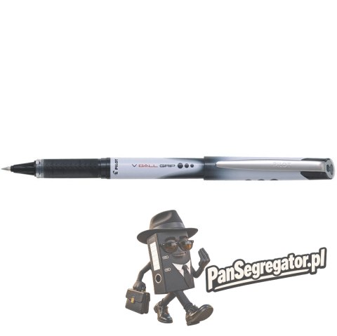 Pióro kulkowe PILOT VBALL GRIP czarne PIBLN-VBG5-B
