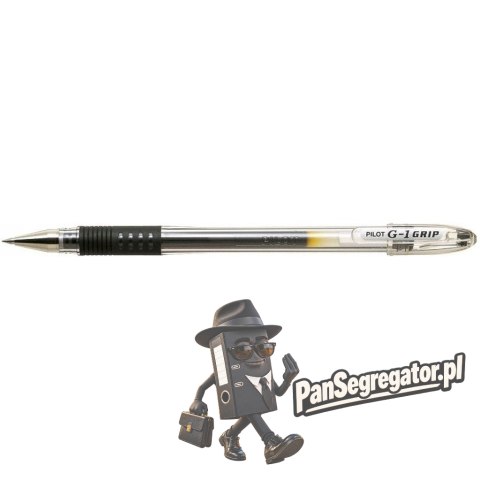 Pióro żelowe PILOT G1 GRIP czarny PIBLGP-G1-5B
