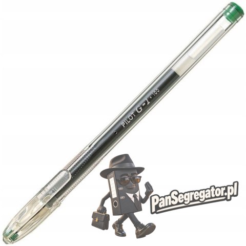 Pióro żelowe PILOT G1 zielony PIBLG1-5G