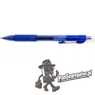 Pióro żelowe automatyczne 806 niebieskie 166003 D.RECT