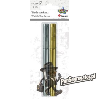 Pisak złoty i srebrny (2) 2,2mm TITANUM 362302