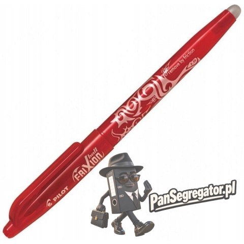 Wymazywalne pióro kulkowe FRIXION BALL 1.0 czerwony BL-FR10-R PILOT