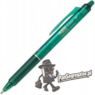 Wymazywalne pióro kulkowe FRIXION CLICKER 1.0 zielony BLRT-FR10-G PILOT