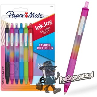 Zestaw długopisów INKJOY 6kol. 1,0mm PAPERMATE 2230924 / 2226846