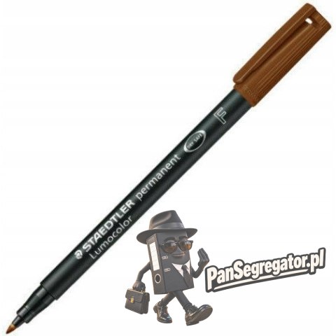 Foliopis 318-7 brąz STAEDTLER LUMOCOLOR