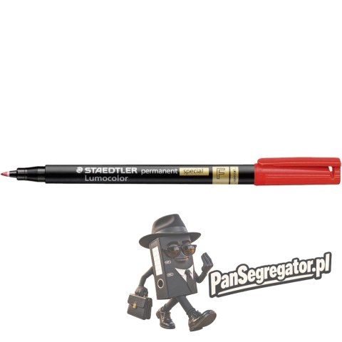Foliopis S 319 F-0.6 czerwony STAEDTLER