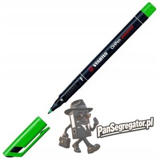 Foliopis STABILO OHPen F niezmywalny 0.7mm zielony 842/36