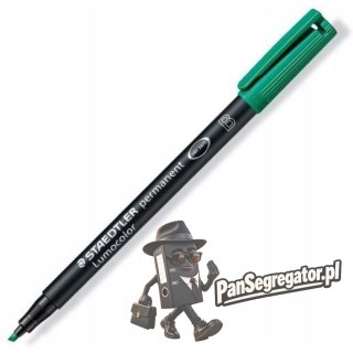 Foliopis permanentny B 314 zielony STAEDTLER LUMOCOLOR S314-5