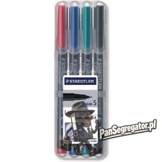Foliopis permanentny B314 WP4 etui 4szt. STAEDTLER S314WP4
