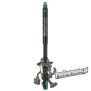 Foliopis z gumką OHP MULTIMARK F 0.6 zielony 151363 FABER-CASTELL