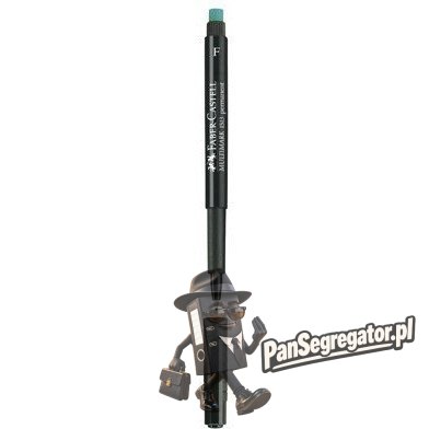 Foliopis z gumką OHP MULTIMARK F 0.6mm czarny 151399 FABER-CASTELL