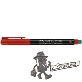 Foliopis z gumką OHP MULTIMARK M 1.0mm zielony 152563 FABER-CASTELL